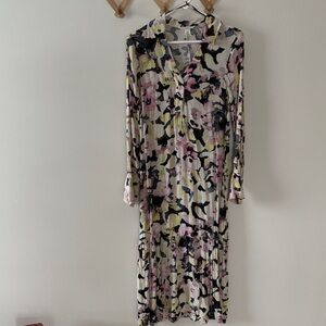 H&M Multicolor Floral Maxi Dress